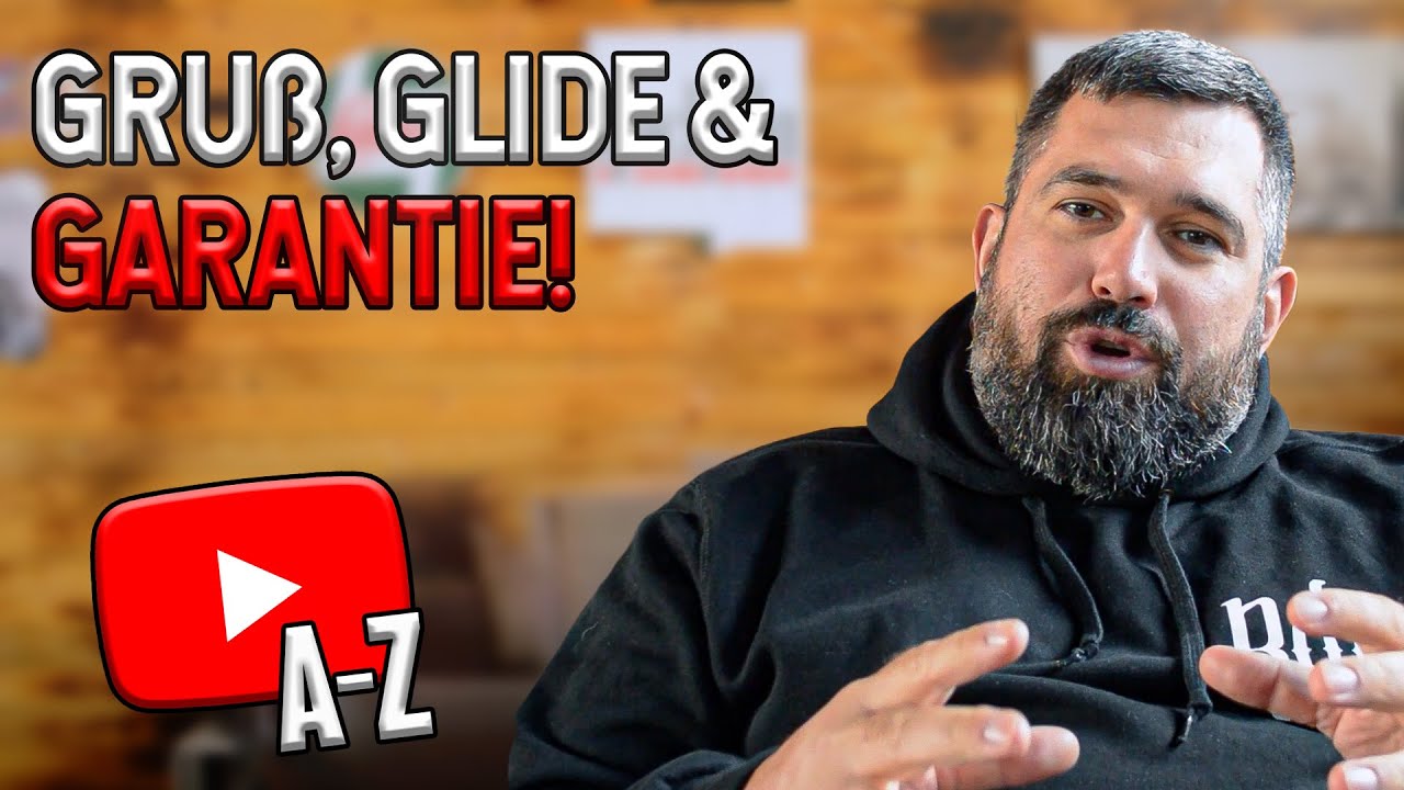 Gruß, Garantie und Glide! - Youtube A-Z [G] | Rock da Bike
