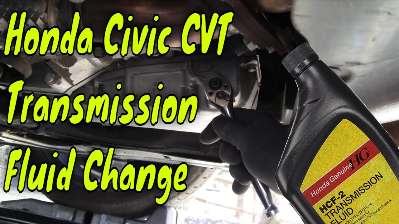 Как заменить трансмиссионную жидкость в трансмиссии CVT Honda Civic 2019 года