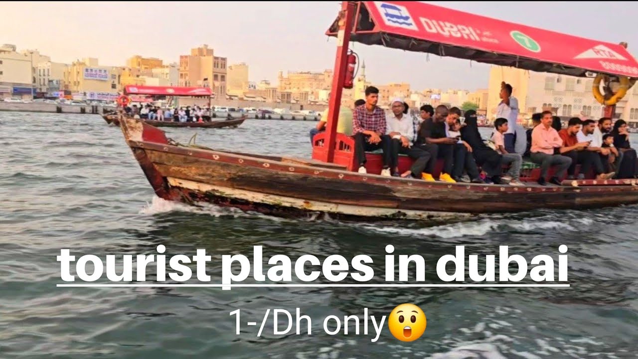 Dubai Abra Ride 2025 🇦🇪 | 1 Dirham Boat Ride from Bur Dubai to Gold Souk | Dubai Creek Tour 4K