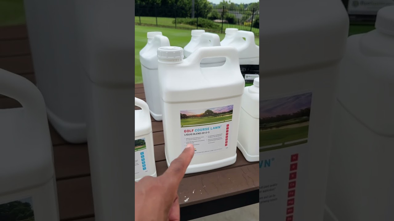 New Fertilizer Application Rates #golfcourselawn #lawncare