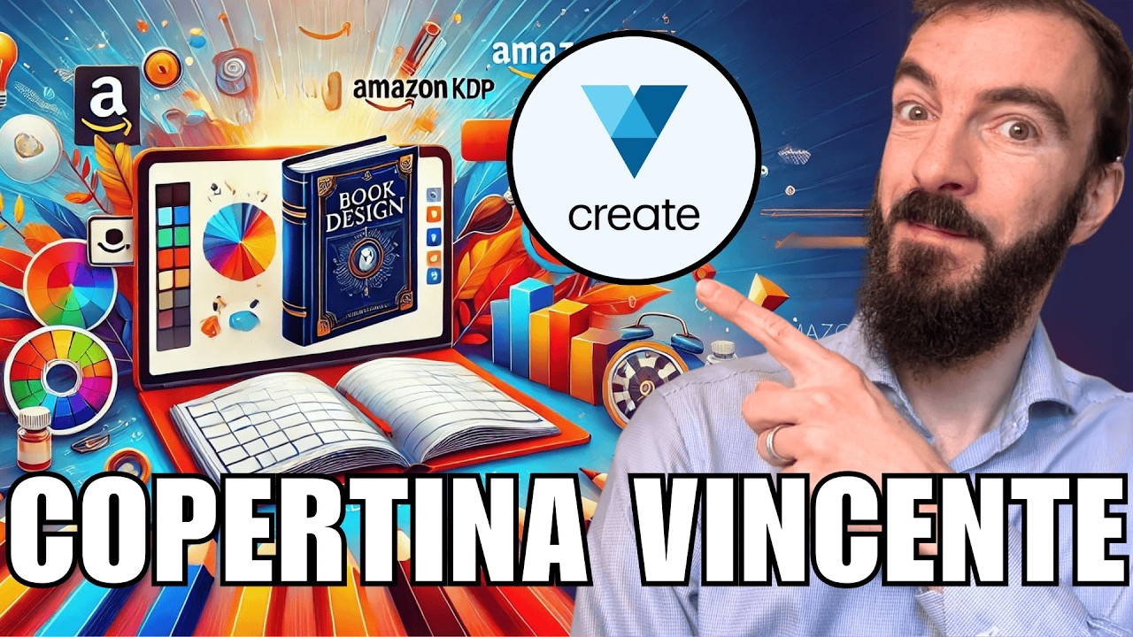 Come creare una COPERTINA GRATIS per il tuo LIBRO su AMAZON KDP con VISTACREATE (+ BONUS E CONSIGLI)