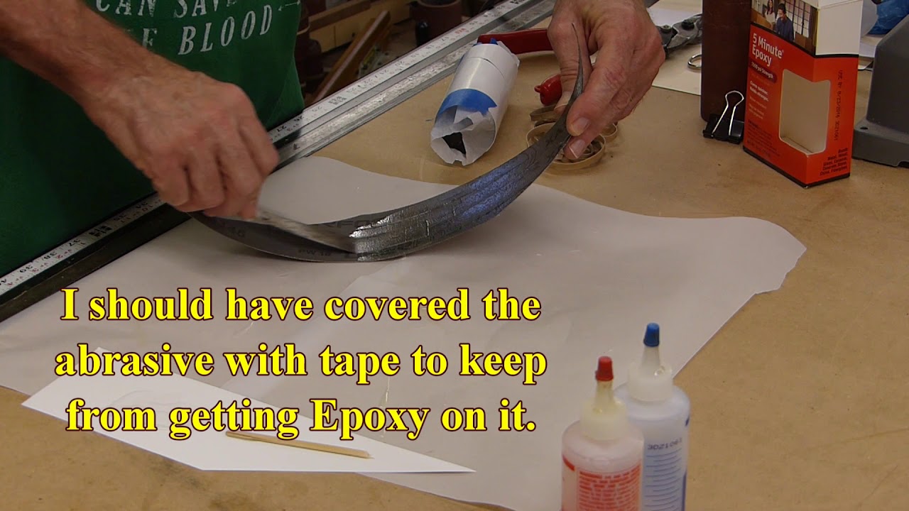 DIY Sanding sleeve - 8-14-17