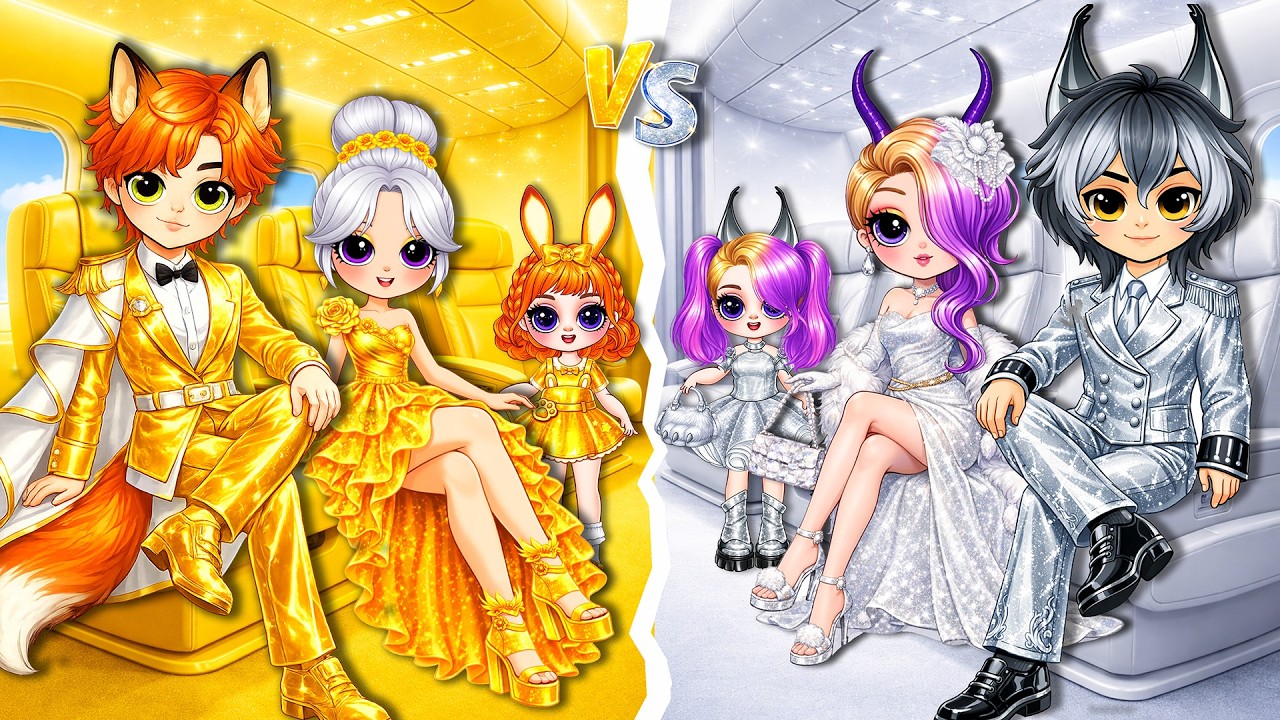 Зверополис 2: Битва моды в самолетах между Золотой и Серебряной семьями Зверополиса | Бумажные ку...