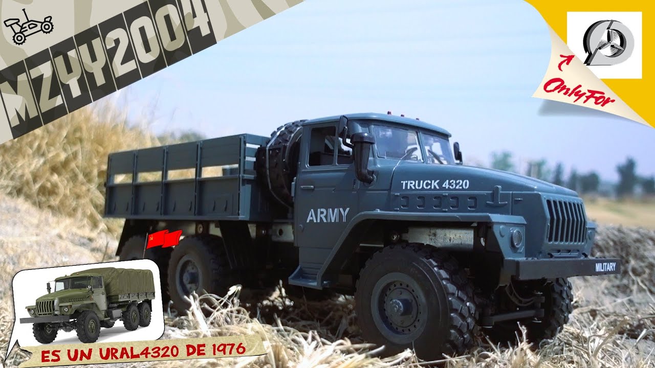 Por la Madre Rusia! es el 6X6 1/12 MZ YY2004, le cambie la pila y cambio completamente! | DRONEPEDIA