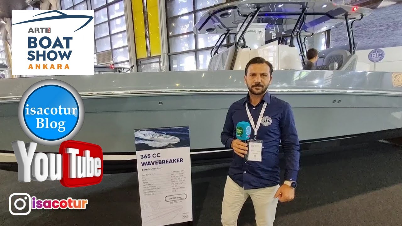 🟢Wave Breaker 365 CC - B&C MARINE  ⭐️Artı Boat Show 2024 Ankara