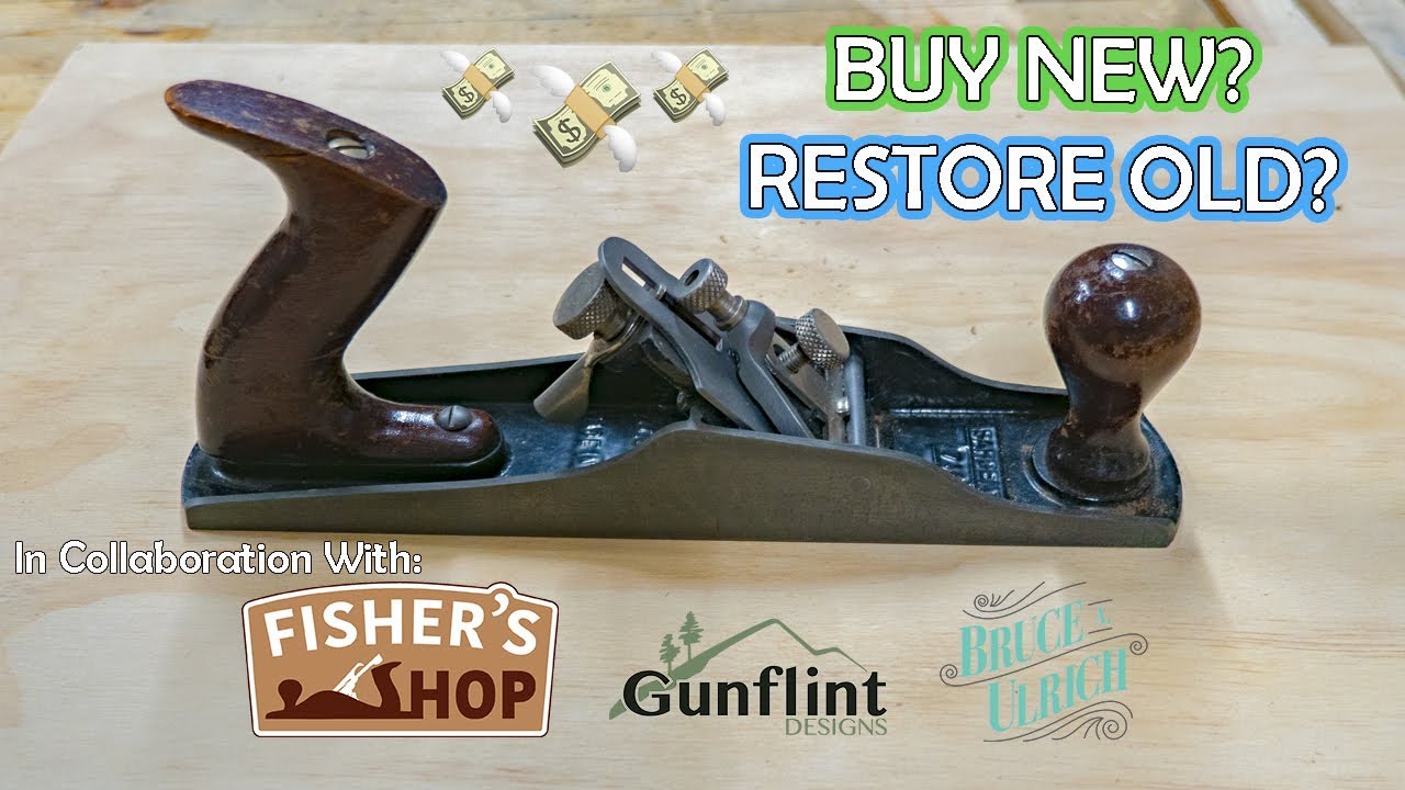 Почему я отреставрировал 90-летний рубанок | Sargent 711