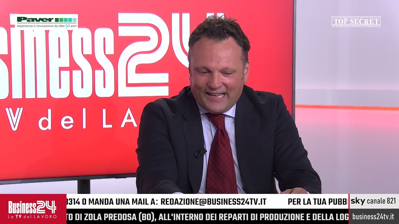Nicola Parenti, amministratore delegato di Paver, intervistato a Business24