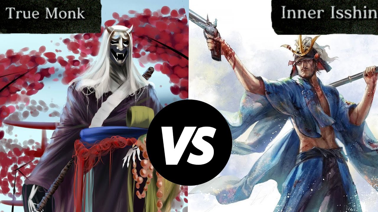 inner isshin vs corrupted monk