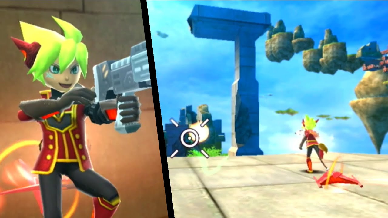 Rodea the Sky Soldier ... (Wii) Gameplay