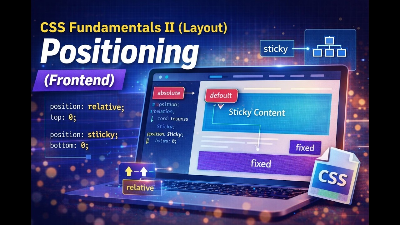 CSS Fundamentals: Layout Positioning Frontend