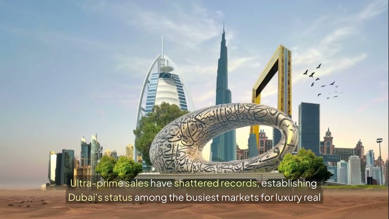 📈 Dubai Real Estate Market Q3 2025: Transactions Outpace Price Growth