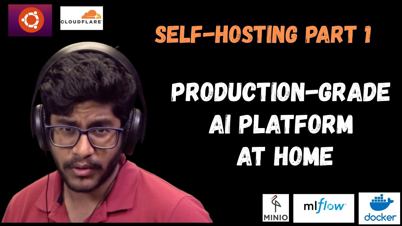 SELF-HOSTING Production-Grade AI Platform at home Part 1: Cloudflare basics & setup tour.