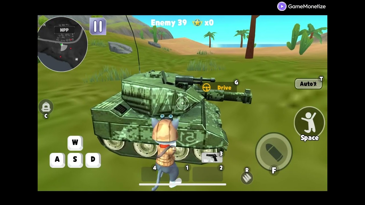 Super Cat Free Fire Walkthrough