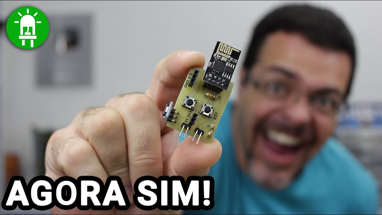 😎 Aprenda a usar o ESP-01 com a mesma facilidade do Arduino. Facinho, facinho, ...