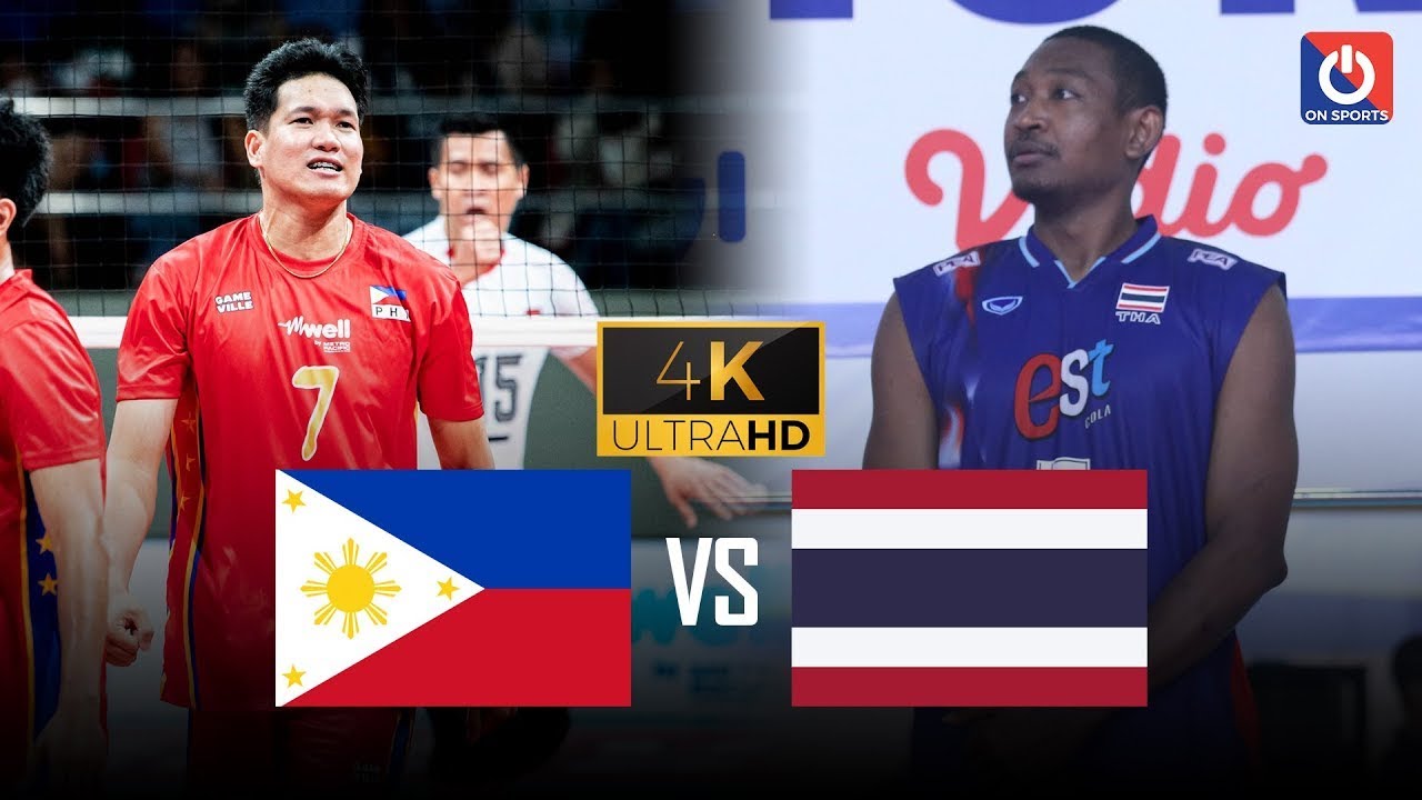 Full 4K | PHILIPPINES vs THAILAND | Kim Malabunga vs. Kissada Nilsawai so tài căng thẳng