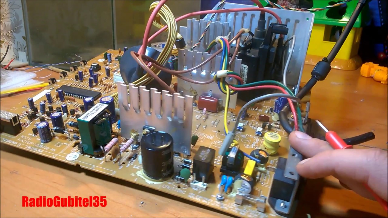 Что взять с платы ЭЛТ монитора