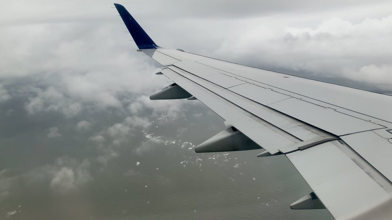 AWESOME WINDY Delta Airlines E175 Approach and Landing Hilton Head Island