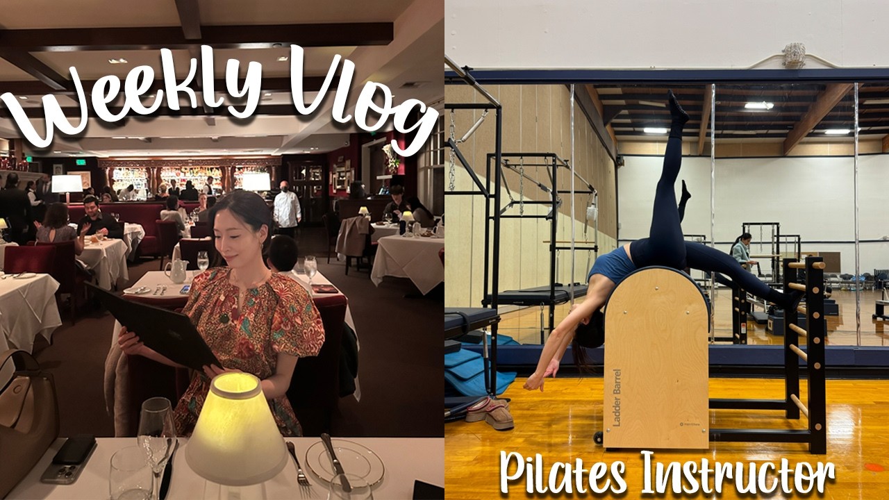 Weekly Vlog | Birthday Cheers, Puppy Tears, and Pilates Debut