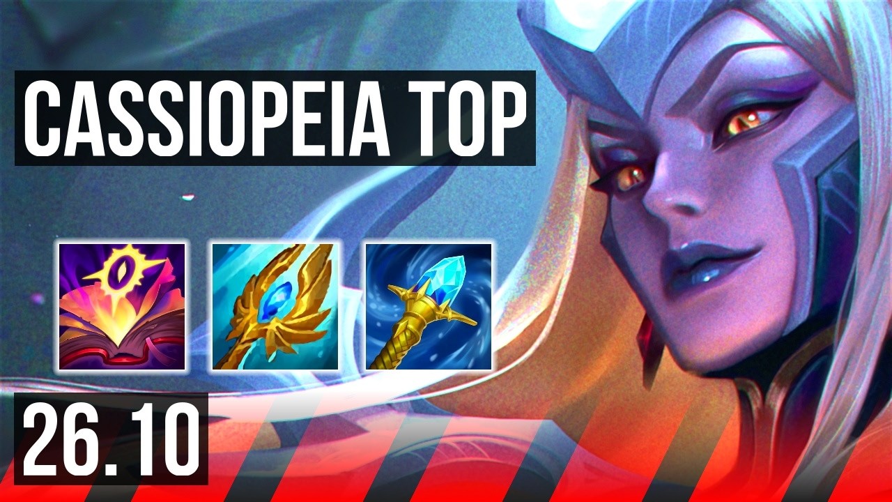 CASSIOPEIA vs MORDEKAISER (TOP) | Perfect KDA: 9/0/2 | KR Diamond | 26.10
