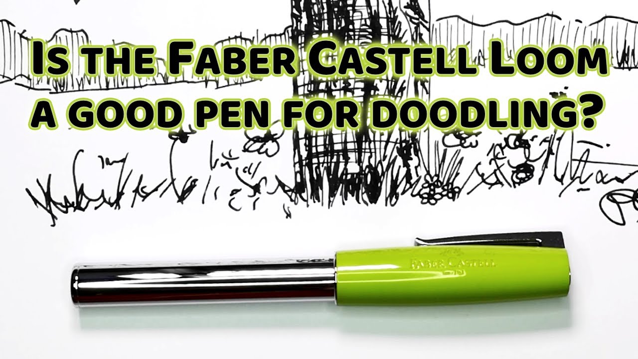 Doodling with the Faber Castell Loom - A Review