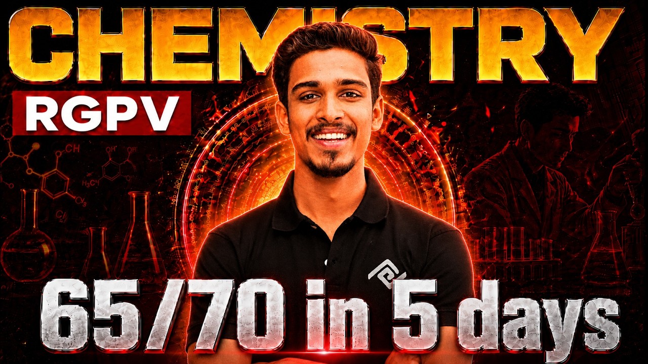 RGPV Engineering Chemistry | Most Important Topics 2026
