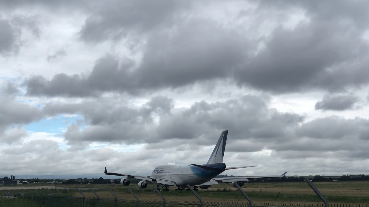 B747 Corsair F-HSEA Last departure from Paris Orly