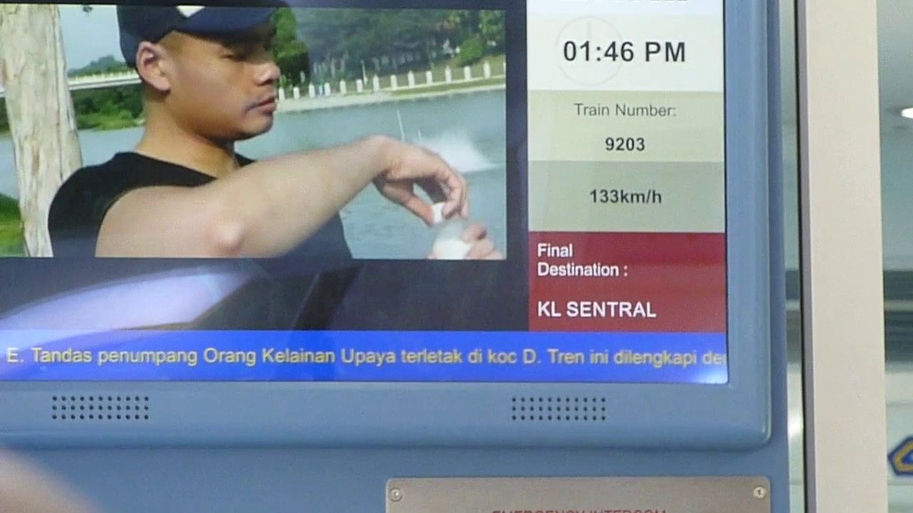 My ETS Train Journey from Butterworth to KL Sentral (01/07/17)