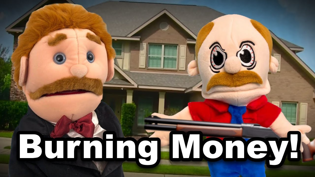 SML Movie: A Burning Money!