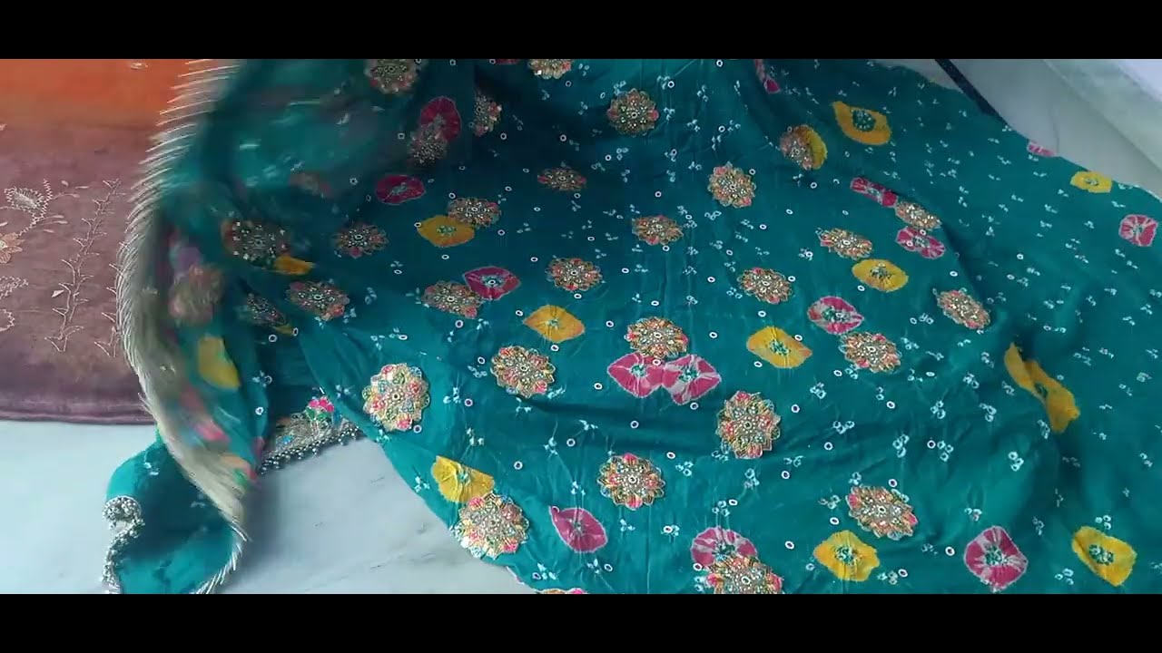 न्यू कलर न्यू डिजाइन पोमचे के लिए जल्दी जल्दी आर्डर करें आर्डर नम्बर 8307638985#🌹🌹🙏👍