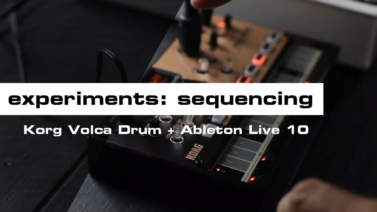 [ house | Korg Volca Drum + Ableton Live 10 ] tony mendoza - Korg jammin