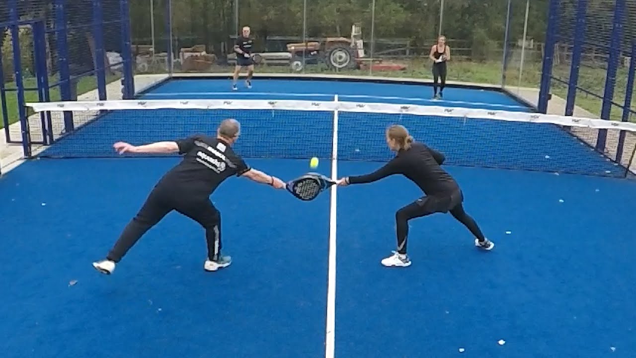 Padel beginnings (2024-10) - MC&SL v PO&ZF (highlights)