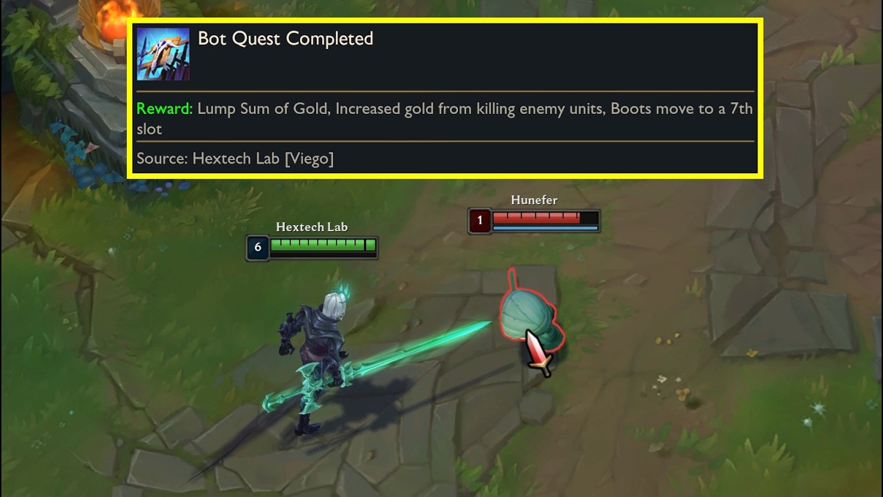 What happens if Viego finishes the ADC Quest?