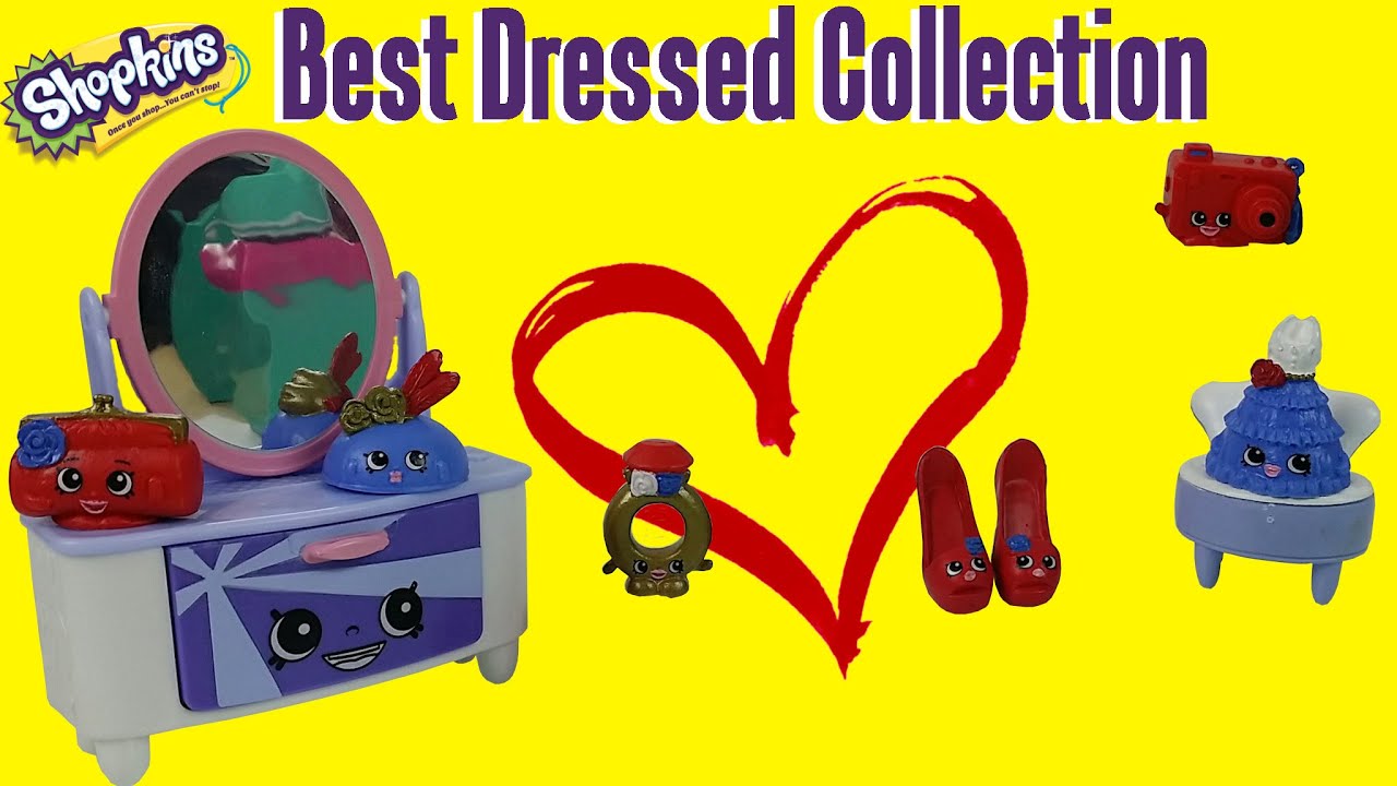 ***NEW*** SHOPKINS Fashion Spree Best Dressed Collection Exclusive Shopkins