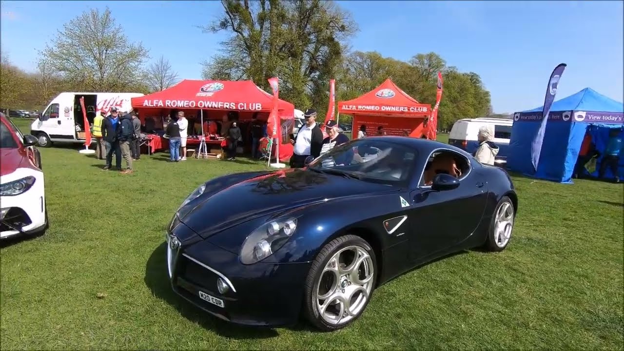 AROC Spring Alfa Day at Burghley House, April 2022