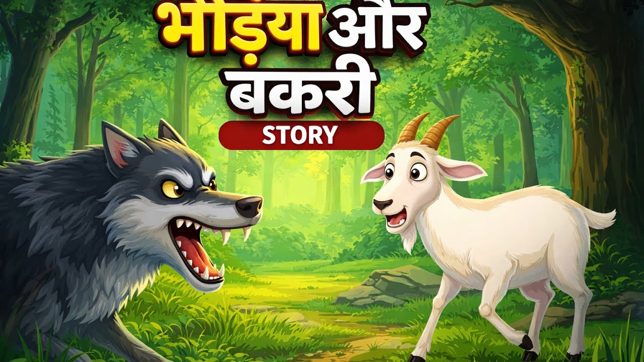 भेड़िया और बकरी/// मोटिवेशन HINDI MORAL KAHANIYA 