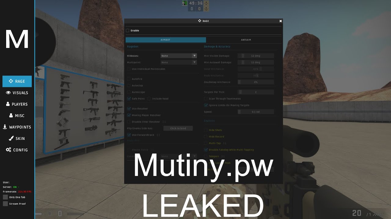 Mutiny.pw LEAKED