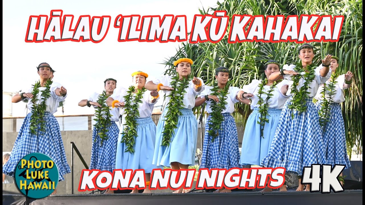 Halau Ilima Ku Kahakai at Kona Nui Nights August 9, 2023 Oahu Hawaii