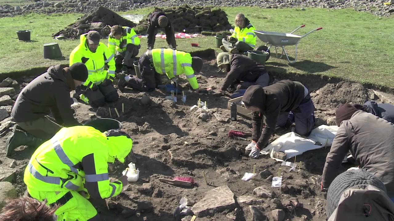 Sandby borg - där tiden stannade