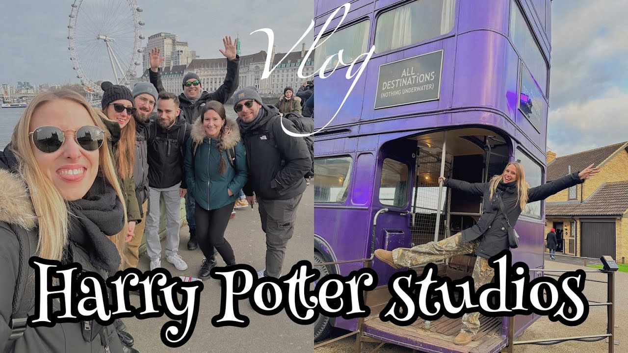 Tour degli STUDIOS di HARRY POTTER a LONDRA Vlog | Giuxoxo
