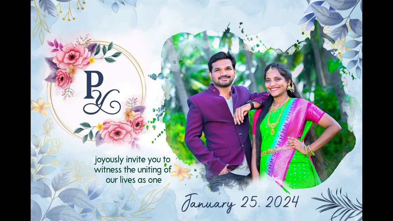 Tenneti's Wedding || Prasanth weds Yamini | 25.01.2024 #Teluguchristianwedding