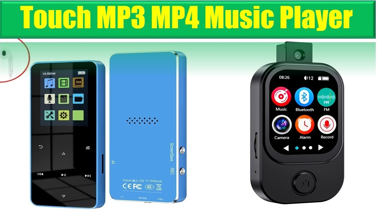 Top 5 Best Touch MP3 MP4 Music Player Reviews 2026