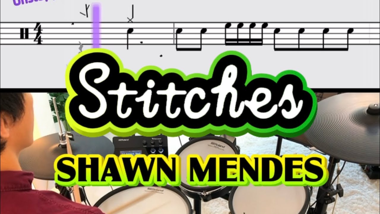 Stitches / Shawn Mendes | drum score