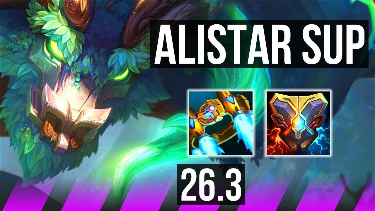 ALISTAR & Miss Fortune vs KATARINA & Lucian (SUP) | Perfect KDA: 4/0/12 | KR Master | 26.3