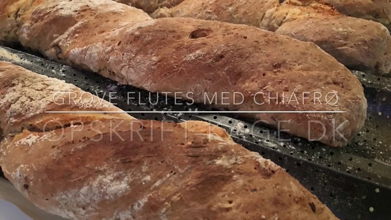 Grove flutes med CHIAFRØ