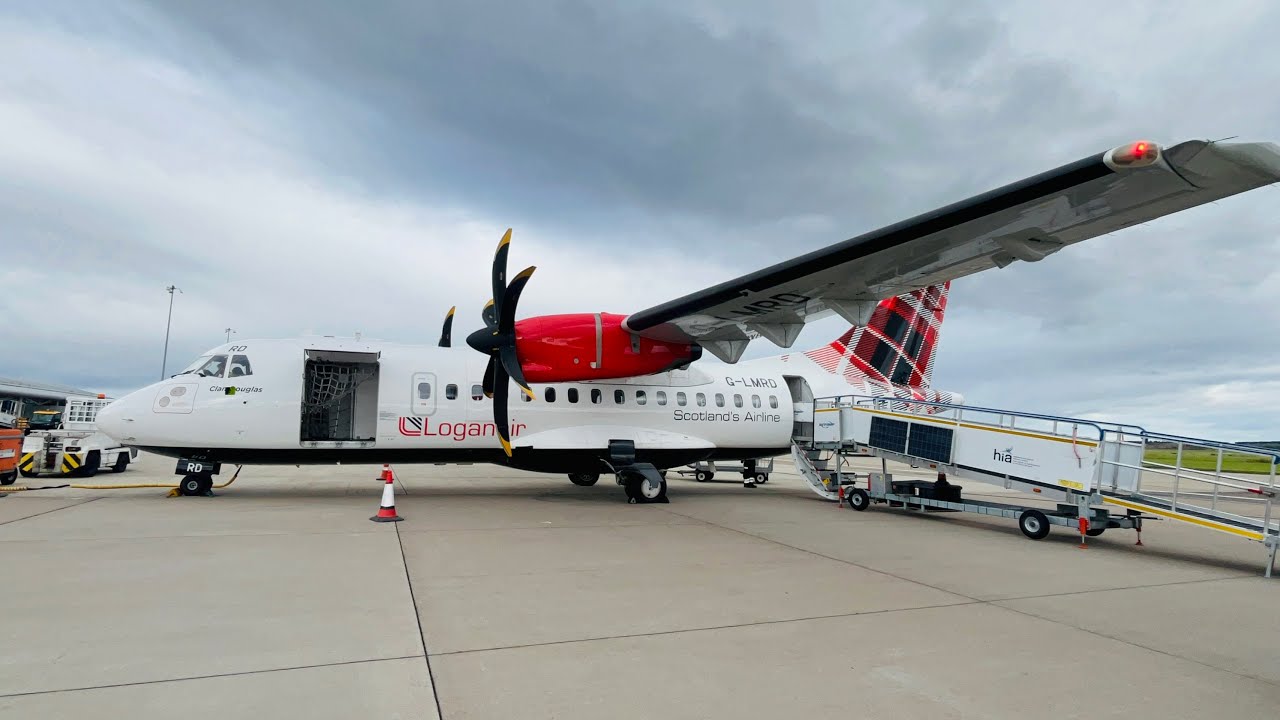 TRIPREPORT | Loganair | ATR42-500 | Inverness - Stornoway 