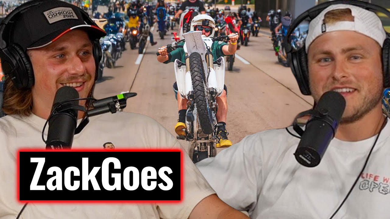 ZackGoes on Why He Quit Youtube, Bikelife Culture & His Worst Crash || LWO Podcast #180