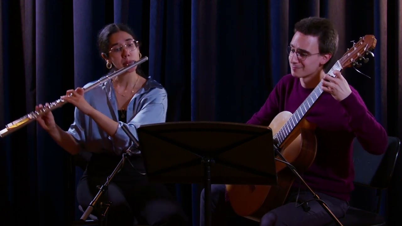 Celso Machado: Paçoca (Choro) - Manuel Bon and Sara García Montenegro
