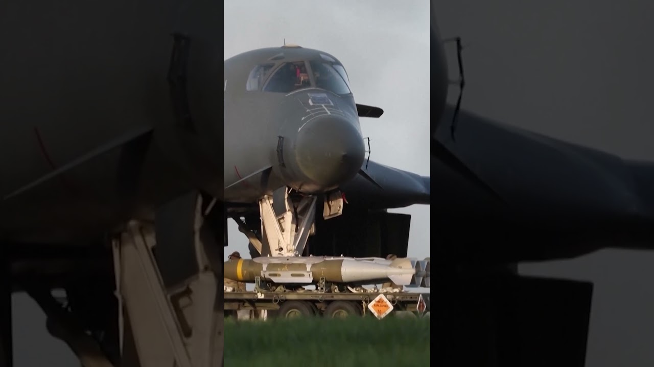 From Warships to Missiles: Look at America&rsquo;s Military Muscle in Iran #shorts