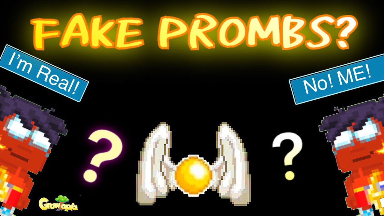 Who is real PROMBS? | GrowTopia