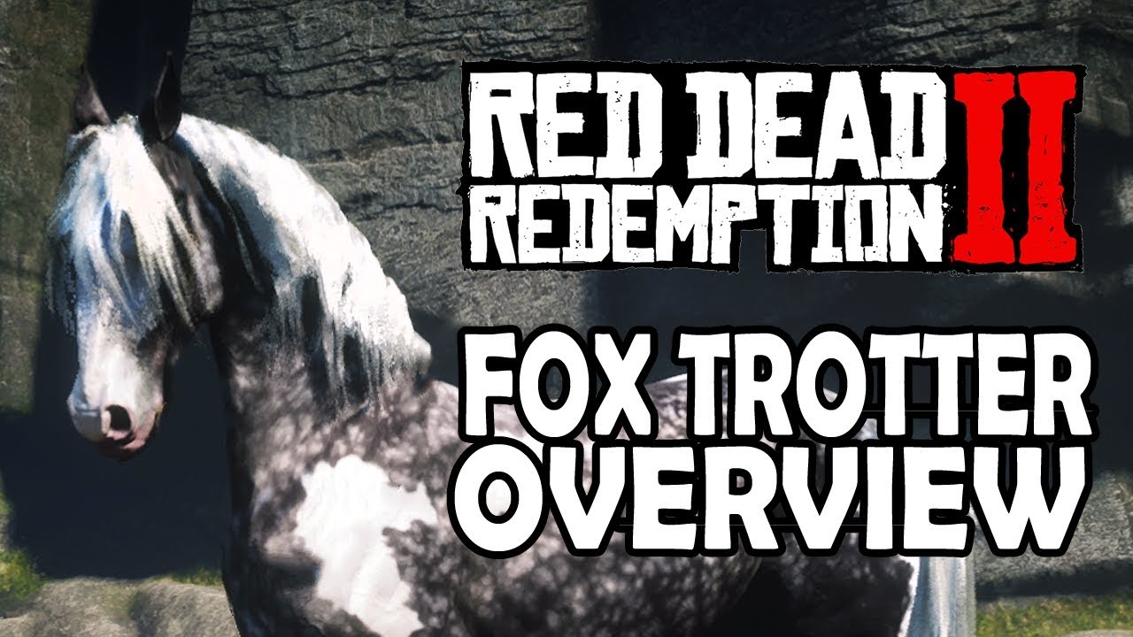 Обзор миссурийских фокстроттеров | Лошади Red Dead Redemption 2